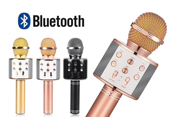 Караоке микрофон со Bluetooth 2019.Ново!