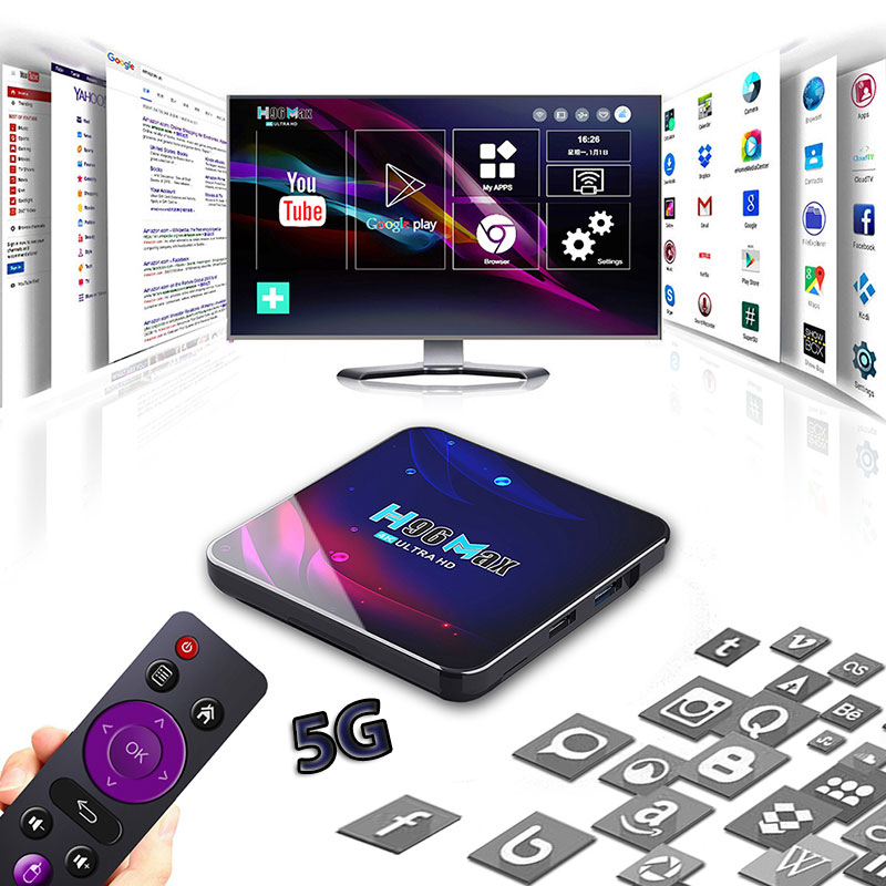 MyAl андроид ТВ бокс 8+128GB - Android 11.1